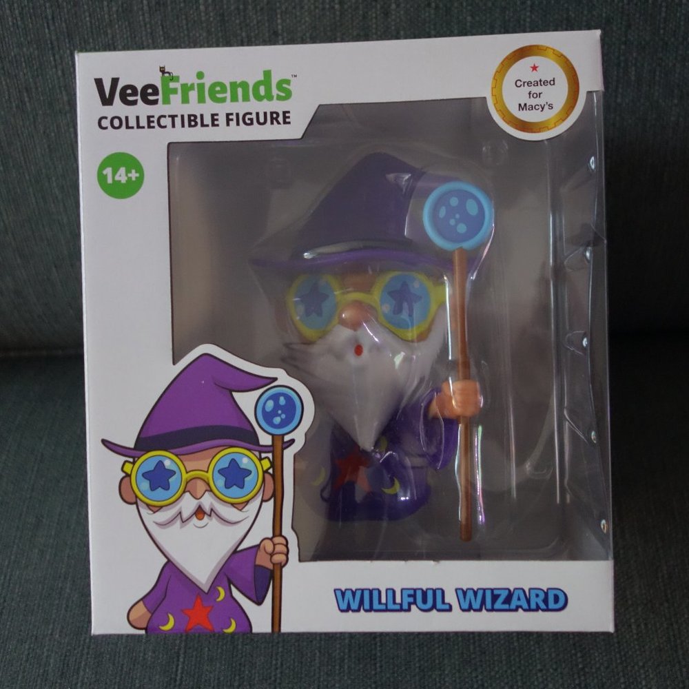 VeeFriends Willful Wizard Collectible Figure Made for Macy's